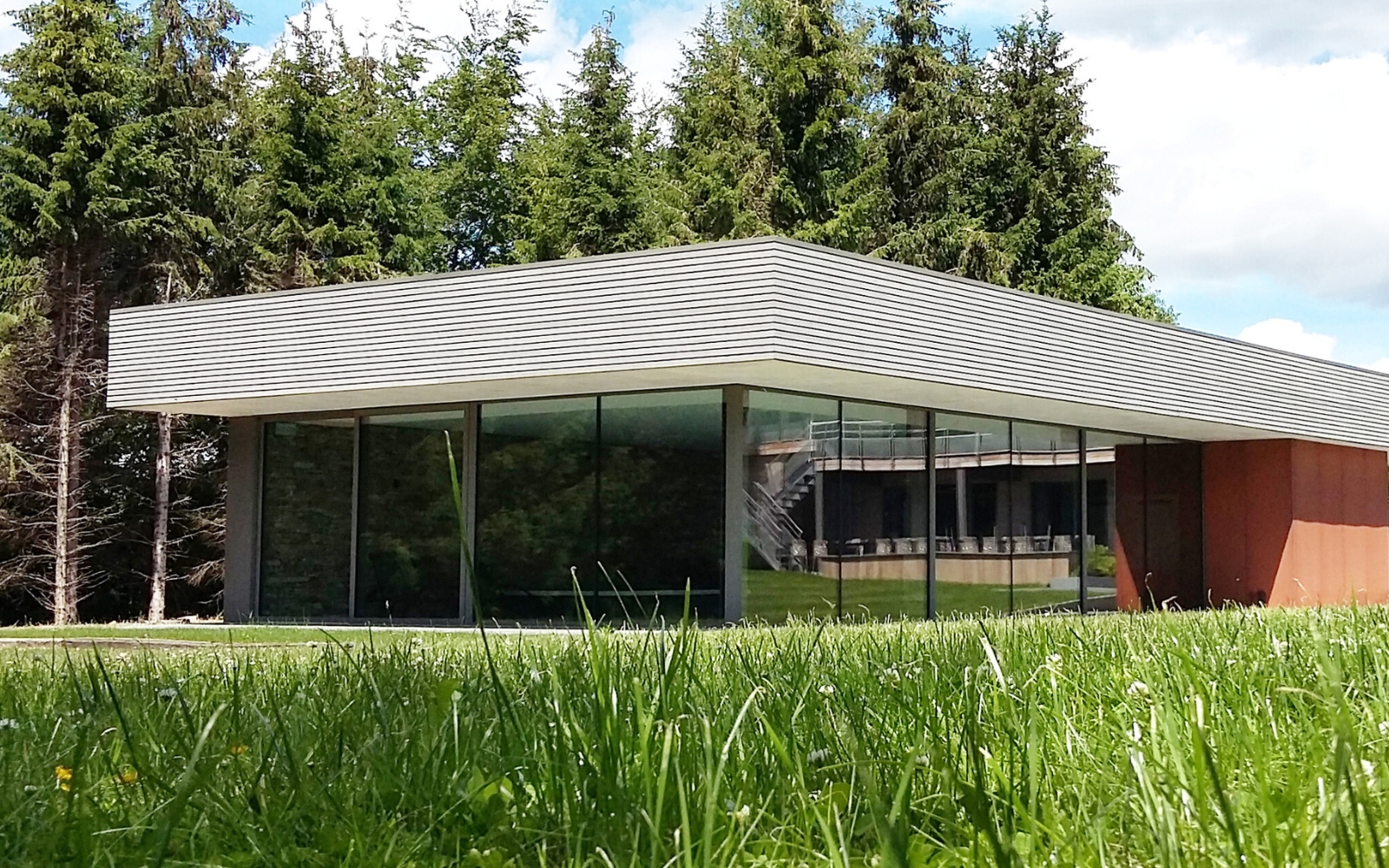 Pool house clé sur porte