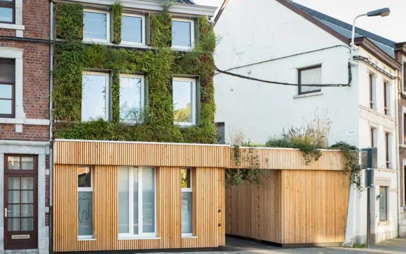 Bardage en bois - Cabinet dentaire