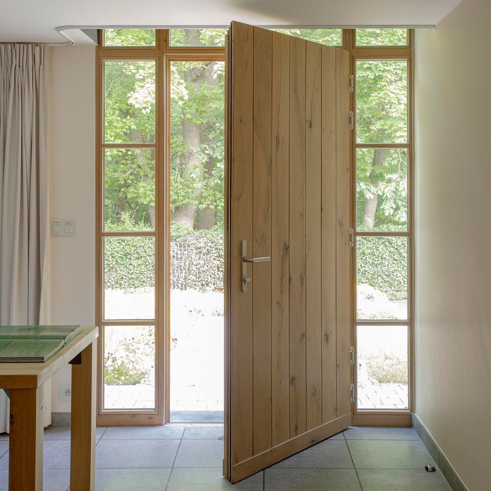 Porte vue de l'intérieur - Réalisation