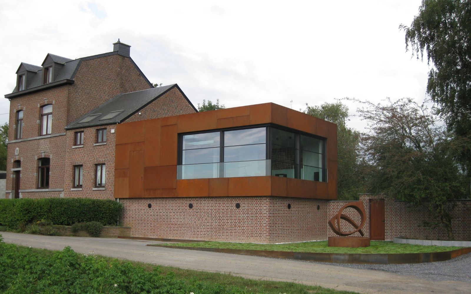 Bardage acier Corten